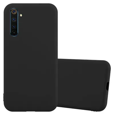 Zdjęcie produktu dla Etui Cadorabo do Realme 6 PRO w kolorze czarnym - silikonowe etui TPU na telefon komórkowy