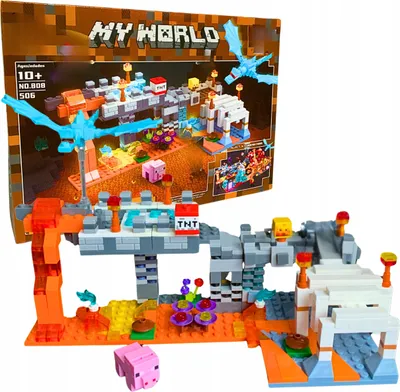 Produktbild von Minecraft Festungs-Bausteinset – 506 Teile
