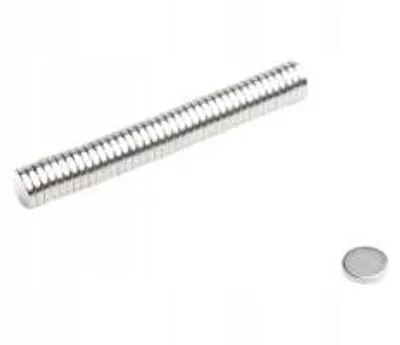 Produktbild von Neodym-Zylindermagnet MW 8x1,5 N38 100 Stück