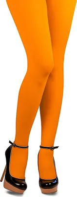 Produktbild von Blickdichte Strumpfhose orange Größe: L-XL