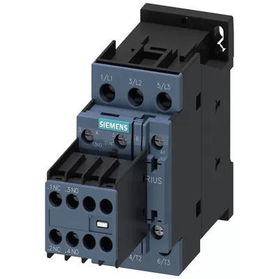 Produktbild von Siemens 3RT20251AP04 Schütz AC-3 7,5kW/400V 2S+2Ö 230VAC 50Hz 3p S0