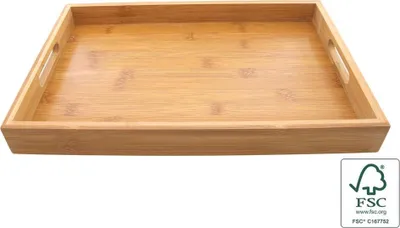 Produktbild von Massamarkt Bambus100% 38x25x4cm Tablett