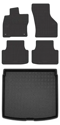 Obrázek produktu pro Gumové autokoberce SolidTread + vana kufru pro: Seat Leon IV 2020- kombi 5 ks