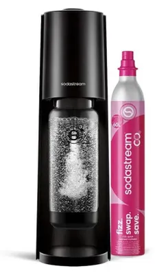 Image de Machine à gazéifier l'eau + 1 bouteille + 1 cylindre noire - Sodastream - 1012611330 - classic