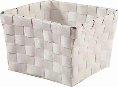 Produktbild von MSV Aufbewahrungskörbchen PP 14x14x9 weiß