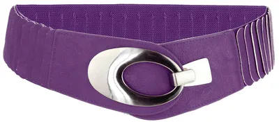 Produktbild von irisaa breiter Damen Gürtel Elastischer Taillengürtel, Hüftgürtel Stretch Gürtel mit Hakenverschluss