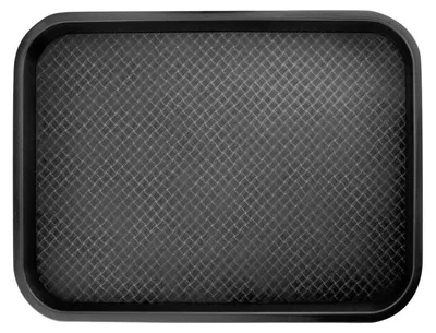 Produktbild von Fast Food Tablett 305 x 410 mm, schwarz