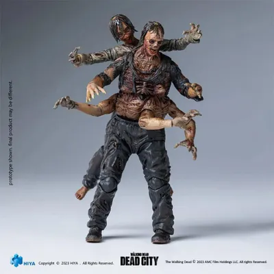 Produktbild von The Walking Dead Exquisite Mini Actionfigur 1/18 Dead City Walker King 11 cm