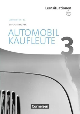 Obrázok produktu pre Automobilkaufleute Band 3: Lernfelder 9-12 - Arbeitsbuch mit englischen Lernsituationen