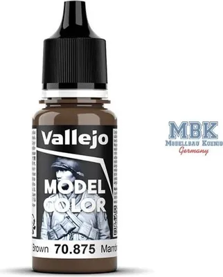 Productafbeelding van Vallejo 70.875, 17 ml, Bruin, Mat, Fles