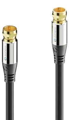 Produktbild von Sonero Antennen-Kabel 2m S-SC000-020 Premium,F-Stecker auf F-Stecker