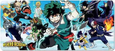 Obrázek produktu pro My Hero Academia Gaming Mat XL podložka pod myš pro klávesnici