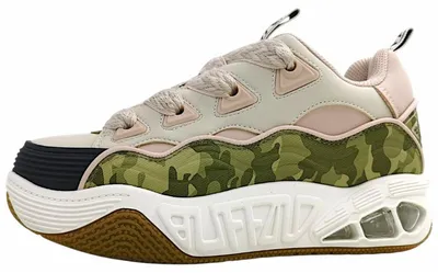Imagen del producto de Zapatillas deportivas Buffalo Hero para mujer, con cordones, estilo sneaker, color rosa, para uso casual