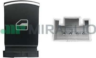 Produktbild von MIRAGLIO 121/VKI76001 Fensterheberschalter für VW GOLF VI (5K1) Vorne Rechts Hinten Rechts Hinten Links Fensterheber Schalter