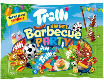 Produktbild von Trolli Sweet Barbecue Party 19er