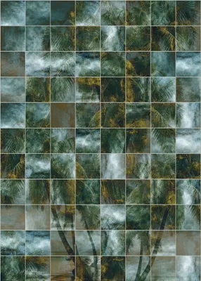 Obrázok produktu pre Sanders & Sanders fototapeta palmy zelená a béžová 200 x 280 cm