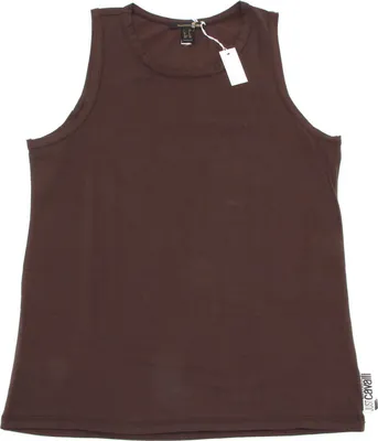 Immagine prodotto di 1179P canotta marrone JUST CAVALLI BEACHWEAR uomo t-shirt men