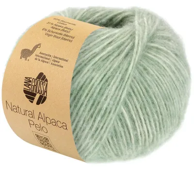 Produktbild von Lana Grossa - Natural Alpaca Pelo 0014 mint meliert
