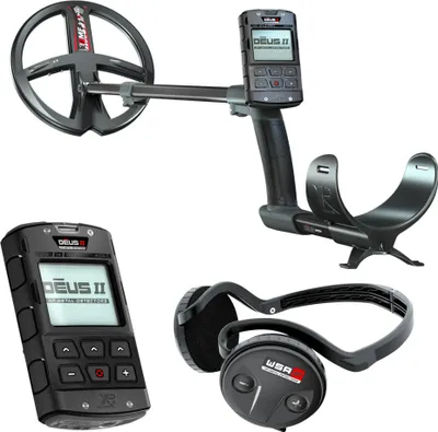Produktbild von XP DEUS 2 II 28 FMF RC WSA ST Metalldetektor, 28cm Suchspule, WSA ST Funkkopfhörer (DEUS2-28FMFRCWSASTG)
