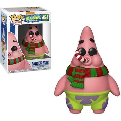 Obrázok produktu pre Figurka Vinylowa Patrick z SpongeBoba SquarePants od Funko 9 cm - Świąteczna
