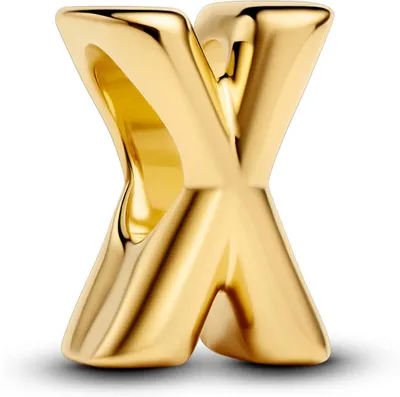 Produktbild von Pandora Buchstabe X Alphabet-Mini-Charm 763970C00 Charm Anhänger