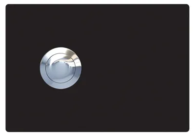 Produktbild von Türklingel Rectangle in Schwarz
