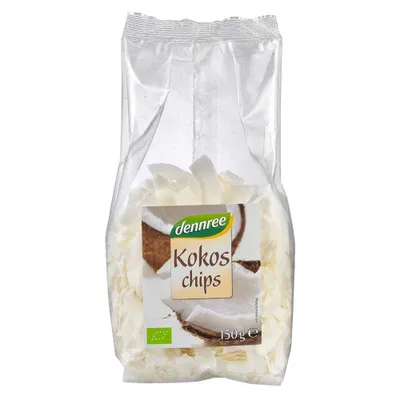 Produktbild von Kokoschips - ungesüßt 150g
