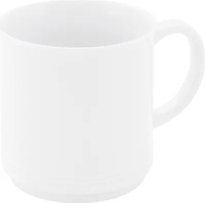 Zdjęcie produktu dla Friesland Porcelanowy kubek sztaplowany 0,25l Jeverland Biały