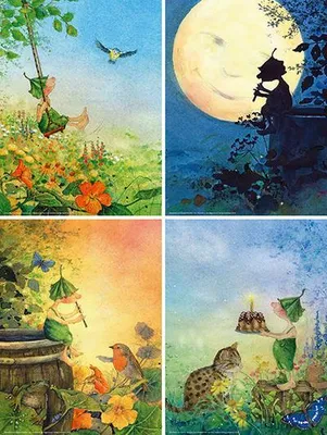 Image de Posterset mit Giesbert-Motiven für das Kinderzimmer
