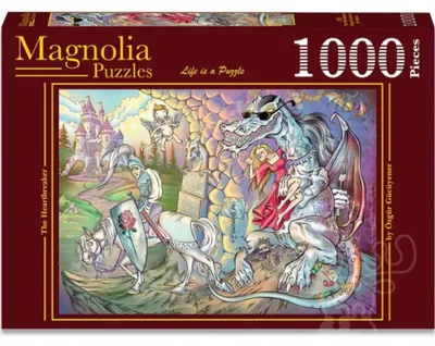 Obrázok produktu pre MAGNOLIA Puzzle, Srdce, 1000 dielikov