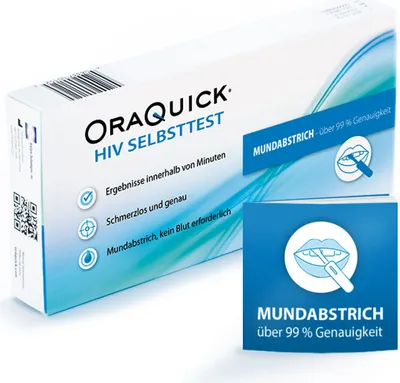 Produktbild von Oraquick Hiv Selbsttest durch Mundabstrich 1 St