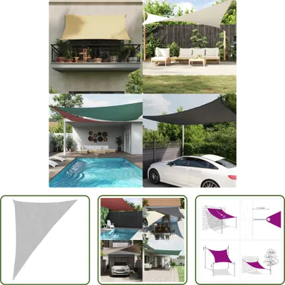 Immagine prodotto di The Living Store Tenda da sole grigio chiaro 4x5x6,4 m 100% poliestere Oxford