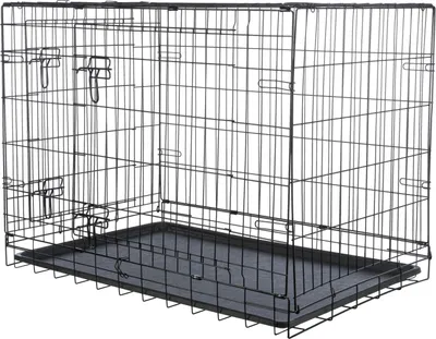 Produktbild von TRIXIE Hundebox Home - schwarz - 93 × 69 × 62 cm