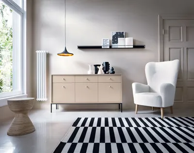 Immagine prodotto di Credenza Mono cassettiera 153cm beige 3 ante