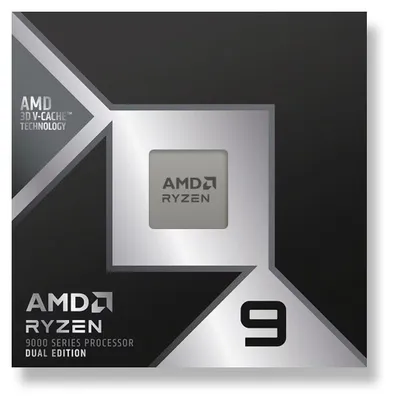 Imagen del producto de AMD RYZEN 9 9950X3D2 Dual 5.6G 16C AM5 BOX Sin Ven