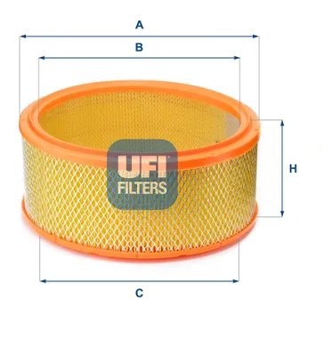 Produktbild von Luftfilter UFI 27.B87.00 Filtereinsatz