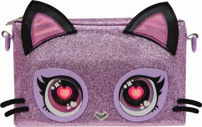 Obrázok produktu pre Purse Pets BAG INA PursePets Wristlet Kitty GML, Dievča, Dámska kabelka, Vietnam, Čierna, Ružová, Obrázok, Čierna