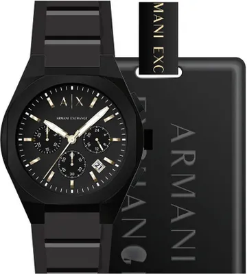 Immagine prodotto di Il set da uomo ARMANI EXCHANGE AX7165SET in nero è alla moda.