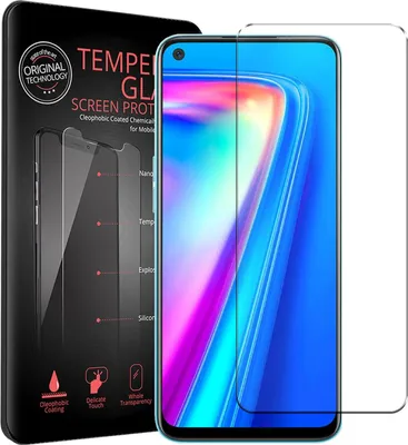 Produktbild von 2x Conie Glasfolie für Realme 7 Displayschutz Folie Panzer Glas Premium Schutzfolie Set Blasenfrei