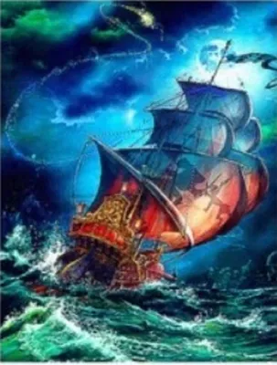 Produktbild von Norimpex Diamantmosaik - Piratenschiff 1007425