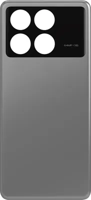 Immagine prodotto di Xiaomi, Coperchio della batteria per Xiaomi Poco X6 Pro Pacchetto di assistenza originale, Grigio