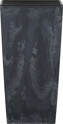 Image de Pot de fleurs style Béton Anthracite 91 Litres Bac à fleur Cache pot Jardinière Terrasse Jardin Salon Entrée Intérieur Extérieur