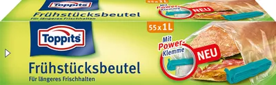 Produktbild von TOPPITS Frühstücksbeutel 55 x 1 Liter