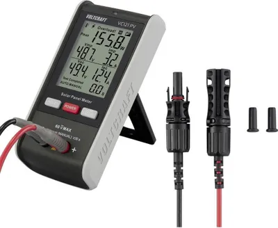 Produktbild von Voltcraft VC121 PV Solarenergie-Messgerät (VC-16003655)
