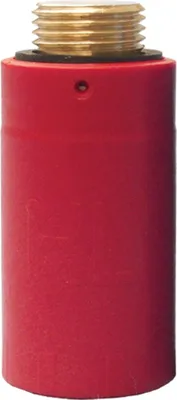 Produktbild von HL Hutterer & Lechner HL42R.MS Baustopfen m. MS-Gewinde 1/2 Zoll rot, 1 Stk.