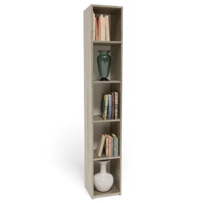 Obrázek produktu pro Regál na knihy Sonoma Dub 30 cm 180x30x30 Na knihy pořadače kancelářský pokoj 18 mm