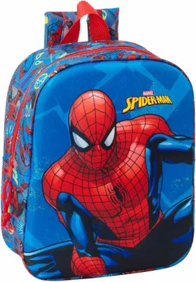 Produktbild von Safta 622565011 Spider-man 3d Mini 6l 32x43x14 Cm Rucksack Blau  Blau One Size