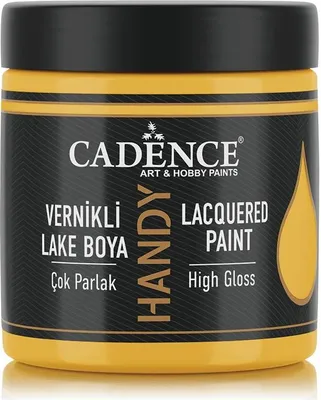 Immagine prodotto di Cadence Vernice acrilica ad alta lucentezza 250 ml Pittura giallo sole