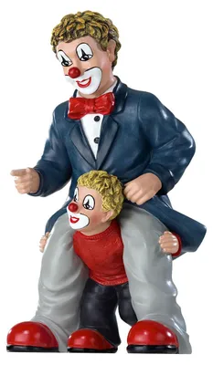Produktbild von Gilde Clown, "Das gute Versteck", Kunstharz, mehrfarbig, VE 1, H. 15 cm 10182 4009079101829