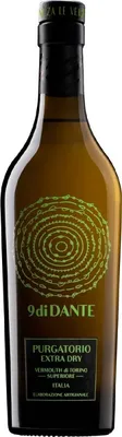 Immagine prodotto di 9 di Dante Purgatorio Vermouth Extra Dry Aperitif (Wermut) Italien  75.00 cl 18.0 %